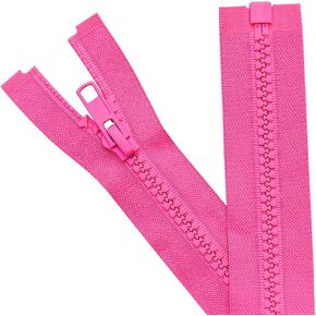 Sawoake 2PCS #5 12 Inch Separating Jacket Zippers for Sewing Coats Jacket Zipper Black Molded Plastic Zippers Bulk Tailor DIY Sewing Tools for Garment/Bags/Home Textile in Saudi Arabia