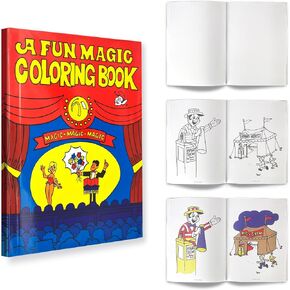 Coloring Book Magic Trick, Color Changing Illusion for Kids & Adults in Kuwait