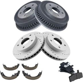 Brake Semi-Metallic Drilled Slotted for Dodge Ram 1500 1994-1999 in Kuwait