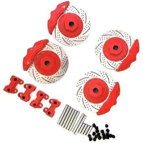 Metal Brake Discs Calipers 4Pc for Traxxas for TRX4 for Bronco 1/10 RC Car in Kuwait