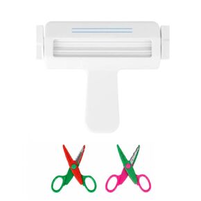 Generic Paper Trimming Tool | Compact, Paper Embossing Tool with Scissors, Manual, for Classroom Crafts in Kuwait