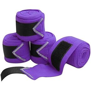 Fleece Polo Wraps w/Rhinestones in Kuwait