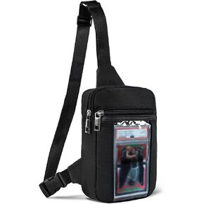 PainZieteg Graded Card Bag for PSA Slabs, Card Show Crossbody Display Case in Kuwait