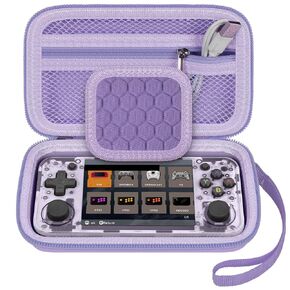 GWCASE Hard Case for Anbernic RG35XX H/ RG28XX Retroid Game Console, Purple in Kuwait