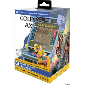My Arcade Golden Axe Micro Player: 3 Retro Games in 1, Sega Classics in Kuwait