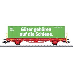 Lgs 580 47585 H0 Container Transport Car with DB Cargo Container, DB AG, Ep. VI in Kuwait