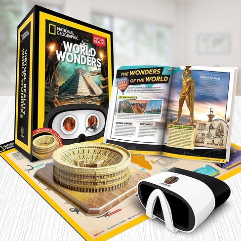 National Geographic World Wonders- VR STEM Science Activity Kit, Kids 8-12 in Kuwait