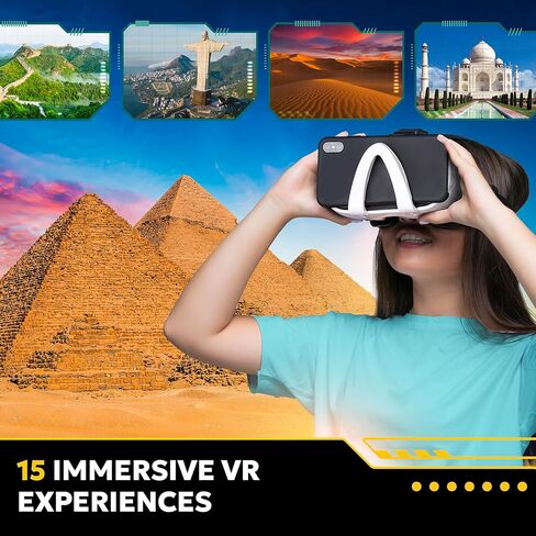 National Geographic World Wonders- VR STEM Science Activity Kit, Kids 8-12 in Kuwait