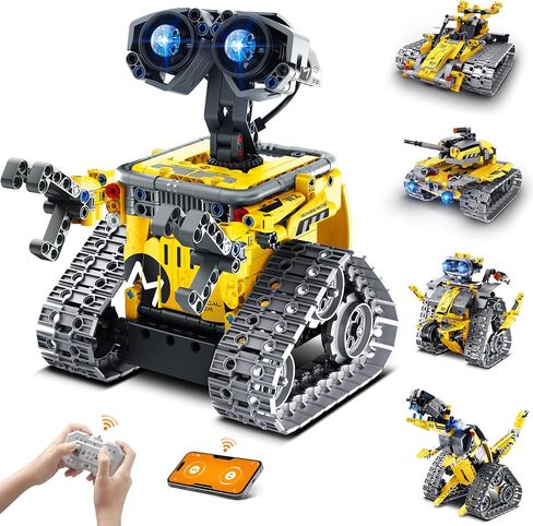 Mibido STEM Robot Building Kit Gift for Boys Ages 8-12 with Remote Control in Kuwait