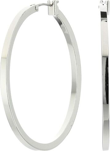 GUESS Basic Square Edge Hoop Earrings in Saudi Arabia