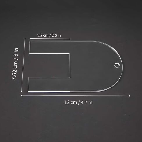 Fabric Pleating Tool - Quick Pleater for Sewing, Quilting, and Clothes Sewing - 12-Piece Set - Acrylic Material - Ideal for Beginners and Tailors in Kuwait