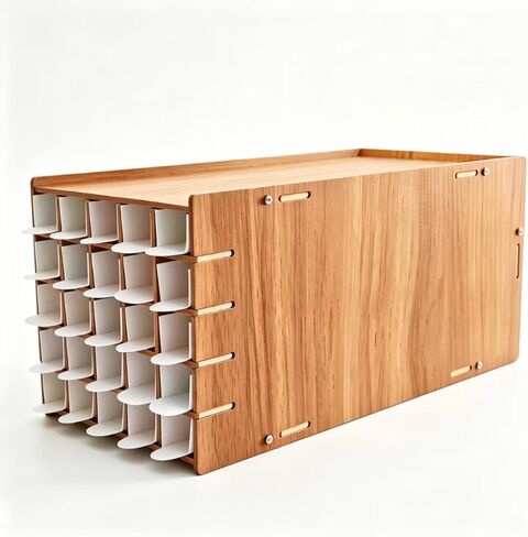 HHCLBYFA Quilling Paper Strip Organizer, 25-Slots Storage Holder for 2/3/5/7/10mm Quilling Paper Strip in Kuwait