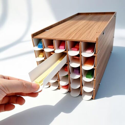 HHCLBYFA Quilling Paper Strip Organizer, 25-Slots Storage Holder for 2/3/5/7/10mm Quilling Paper Strip in Kuwait