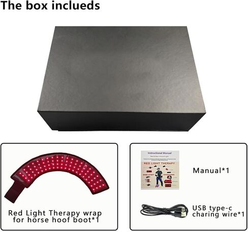 Horse Red Light Therapy Wrap, 660nm 850nm, Hoof Knee Hock Relief in Kuwait