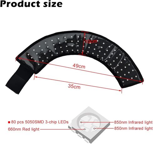 Horse Red Light Therapy Wrap, 660nm 850nm, Hoof Knee Hock Relief in Kuwait