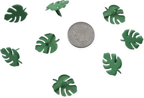 XGNG 2Packs 60PCS Metal Turtle Back Leaves Split Pins Self Piercing Design Green DIY Decoration Material Accessories for Making Scrapbooks Labels Or Embellishing Cards Fixing Photos in Kuwait