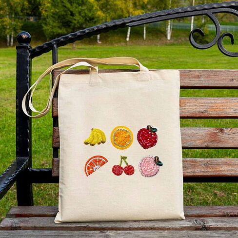 8pcs Fruit Embroidery Beaded Applique Patches for Clothes Decor in Kuwait
