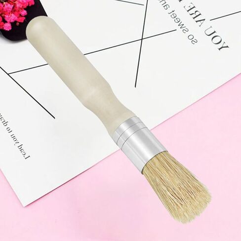 Stencil Brush with Wooden Handle, Bristle Hair for Painting in Kuwait