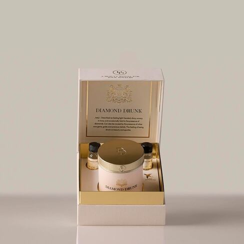 Diamond Drunk Travel Fine Jewelry Cleaning Kit, TSA-Approved, Reusable, Beige in Saudi Arabia