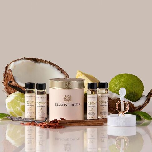 Diamond Drunk Travel Fine Jewelry Cleaning Kit, TSA-Approved, Reusable, Beige in Saudi Arabia