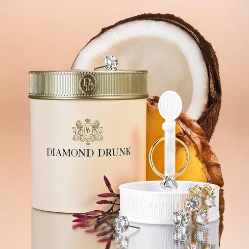 Diamond Drunk Travel Fine Jewelry Cleaning Kit, TSA-Approved, Reusable, Beige in Saudi Arabia