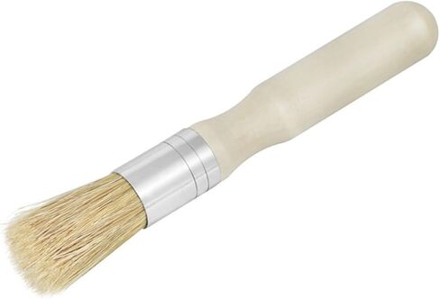 Stencil Brush with Wooden Handle Small Round Brush for Crafts in Kuwait
