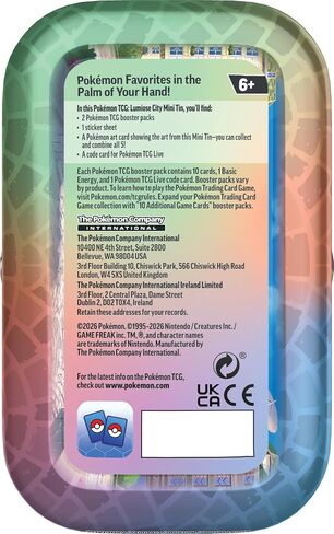 Pokémon TCG: Lumiose City Mini Tin Gallade/Gloomy in Kuwait
