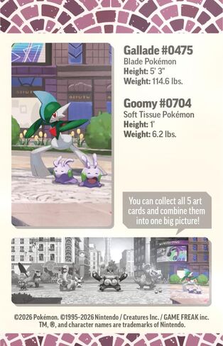 Pokémon TCG: Lumiose City Mini Tin Gallade/Gloomy in Kuwait