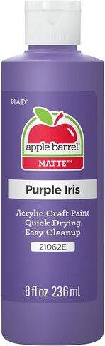 Apple Barrel, Matte Acrylic Paint, 8 fl oz, Purple Iris, (Pack of 1) in Kuwait