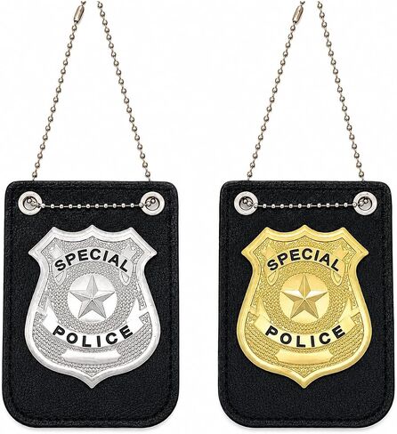 Special Police Badge Set for Police Pretend Police Costume Accessories in Kuwait