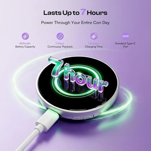 Caydo Digital Badge LED Display,Wareable Dynamic Custom Pin for Cosplay in Kuwait