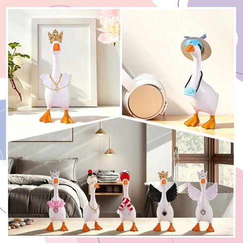 18 Set 7 Inch Desk Goose Outfits Mini Goose Clothes in Saudi Arabia
