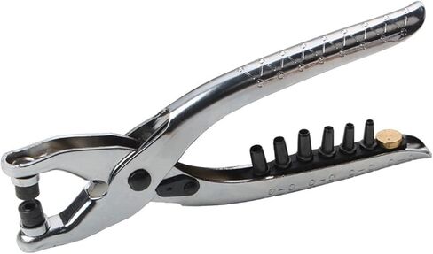 Grommet Eyelet Plier For 2mm 2.5mm 3mm 3.5mm 4mm 4.5mm Holes Eyelets Heavy Duty Grommet Eyelet Plier Tool For Fabric, Leather, Belt, Shoes, Clothes in Kuwait