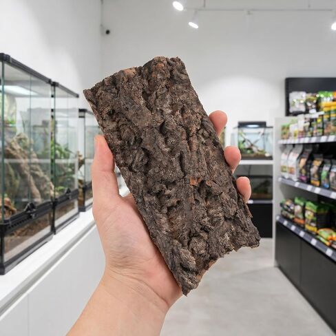 CALLARON 5pcs Reptile Bark Cork Wood Panel Decor for Tank and Terrarium in Kuwait