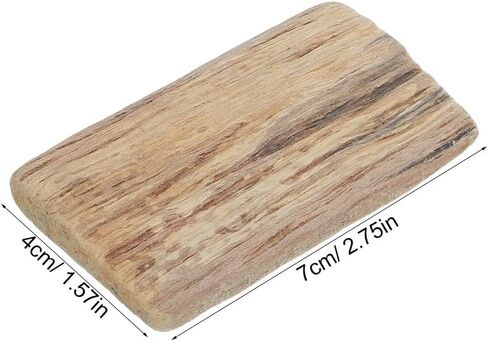 25pcs Driftwood Wood Blocks for Crafts, Natural Grain Mini Pieces in Kuwait