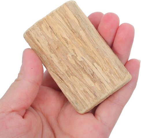 25pcs Driftwood Wood Blocks for Crafts, Natural Grain Mini Pieces in Kuwait