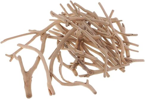 5X Mixed Driftwood Branches for Sea-Themed Crafts - 80-190mm in Kuwait
