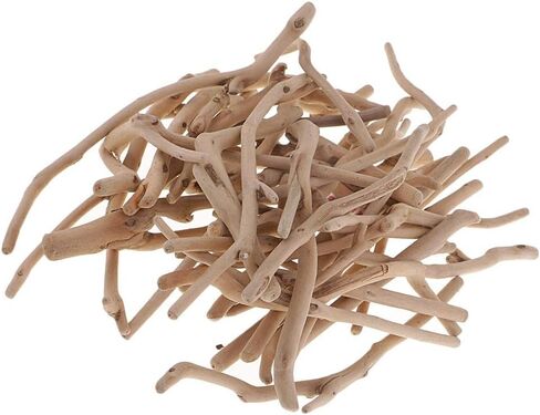5X Mixed Driftwood Branches for Sea-Themed Crafts - 80-190mm in Kuwait