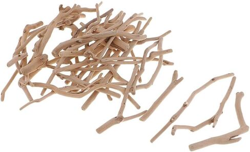 5X Mixed Driftwood Branches for Sea-Themed Crafts - 80-190mm in Kuwait