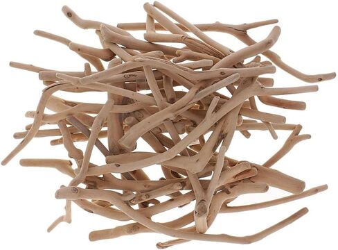 5X Mixed Driftwood Branches for Sea-Themed Crafts - 80-190mm in Kuwait
