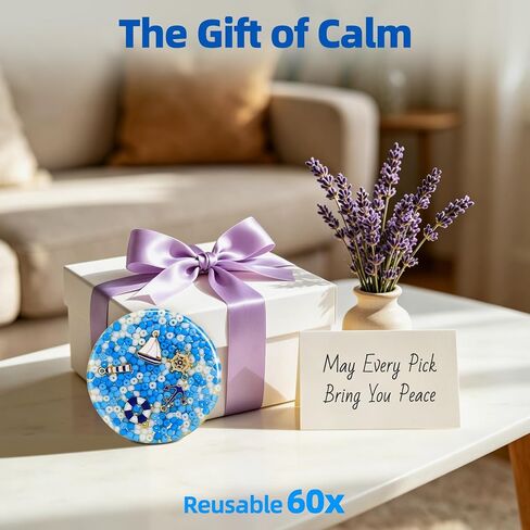Reusable Picky Fidget Pad Over 60x, Lavender Scented, Stress Relief in Saudi Arabia