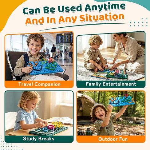 2 Pack Sensory Activity Board, Silicone Fidget Toy for Calming, Stress in Kuwait