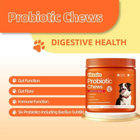 Probiotics for Dogs, Itchy Skin & Ears, Digestion, Diarrhea Relief in Kuwait