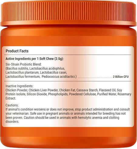 Probiotics for Dogs, Itchy Skin & Ears, Digestion, Diarrhea Relief in Kuwait