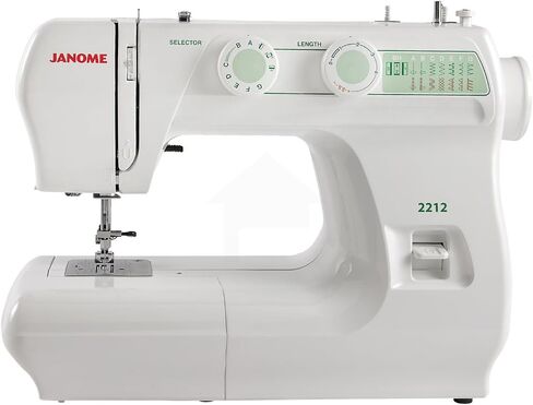 Janome 2212 Front-Loading Sewing Machine with 12 Built-In Stitches in Kuwait