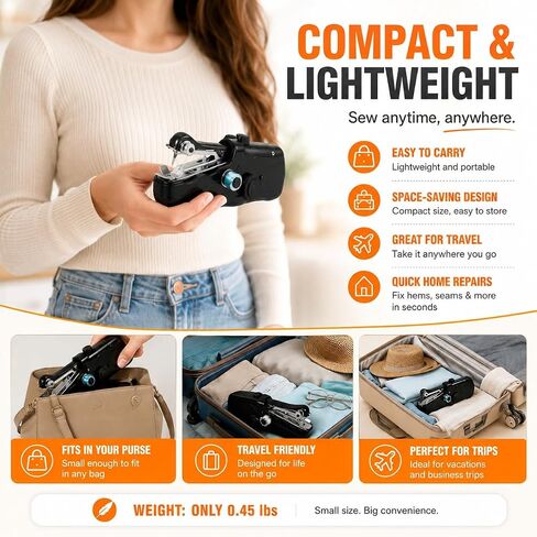 Handheld Sewing Machine for Beginners and Adult in Kuwait