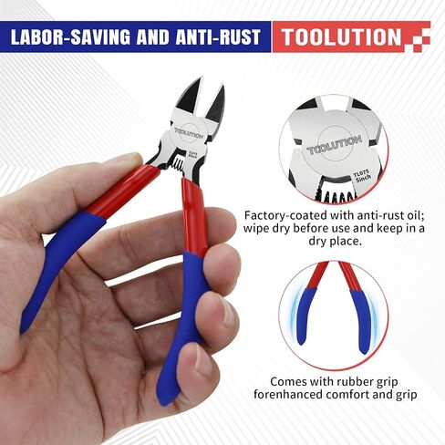 2 Pcs Wire Cutters and Micro Flush Cutter Set, 5 Inch in Kuwait