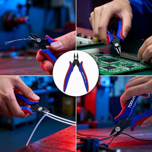 2 Pcs Wire Cutters and Micro Flush Cutter Set, 5 Inch in Kuwait