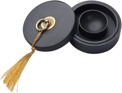 Stone Chinese Calligraphy Inkslab with Lid for Grinding and Storage in Kuwait