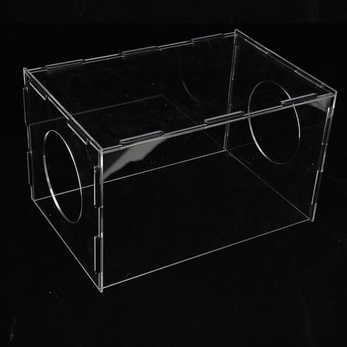 Halearo Acrylic Grinding Dust Box with Rubber Band in Kuwait